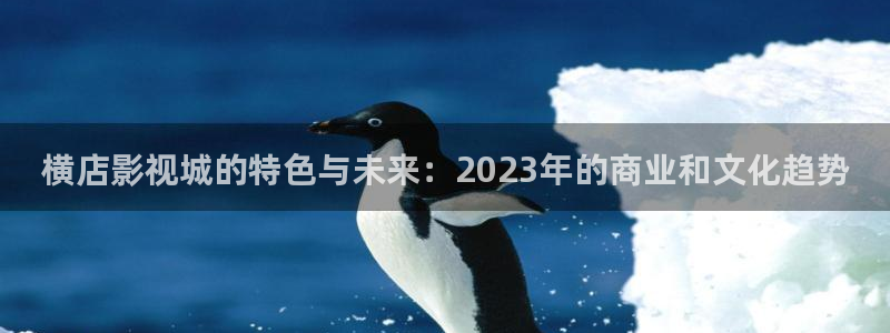 68电影网：横店影视城的特色与未来：2023年的商业和文化趋势